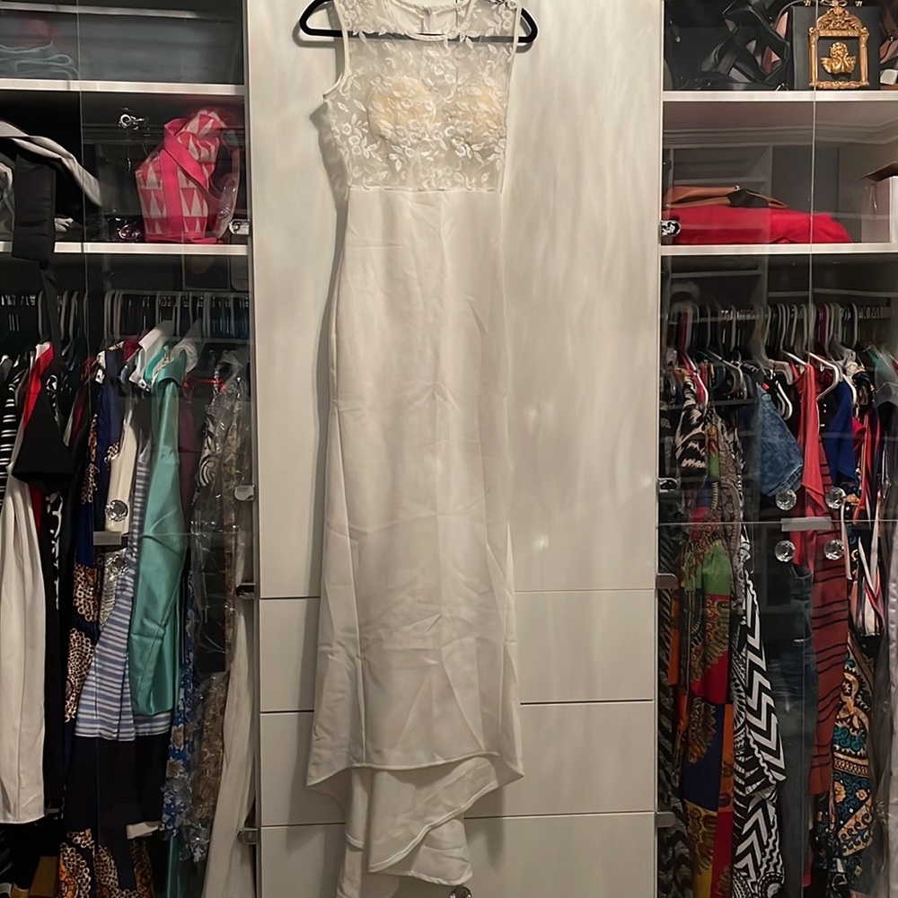 Ivory wedding or special occasion dress